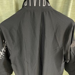 ガッチャゴルフ メンズ 半袖 五分袖　ポロシャツ ラメ 総柄 ロゴ GOTCHA GOLF ゴルフウェア　サイズLの画像