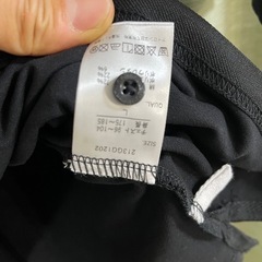 ガッチャゴルフ メンズ 半袖 五分袖　ポロシャツ ラメ 総柄 ロゴ GOTCHA GOLF ゴルフウェア　サイズLの画像