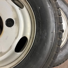 トヨタ　ダイナ　タイヤ　ホイールの画像