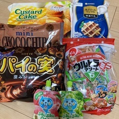 お菓子　クッキー　ゼリー