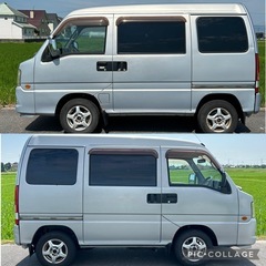 ★希少車 車検付 1年2ヶ月 サンバーバン マニュアル 4WD 岐阜 愛知 軽貨物 5速の画像