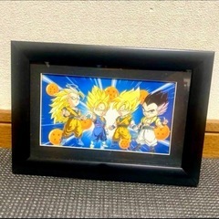 ドラゴンボール アート フレームライト付きの画像