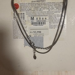 バラ売り可能　美品！！ZARAネックレス　2点セット　
の画像