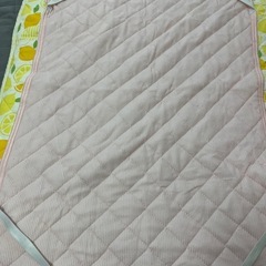 ピンク 敷きパッド 60cm x 90cm 夏用素材の画像
