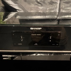 値下げしました！SHARP AQUOS audio　テレビ台 スピーカー付き　の画像