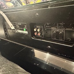 値下げしました！SHARP AQUOS audio　テレビ台 スピーカー付き　の画像