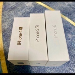 iPhone4S 5S 6空箱まとめ売りの画像