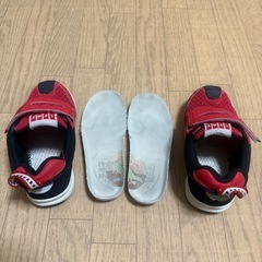 イフミー　子ども　スニーカー　靴　16.0cm  赤の画像