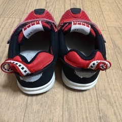 イフミー　子ども　スニーカー　靴　16.0cm  赤の画像