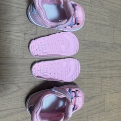 イフミー　サンダル　ベビー　女の子　12.0cm ピンク　水遊びシューズ
の画像