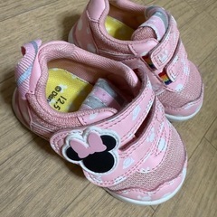 ベビーシューズ　イフミー　ミニー　12.5cm ピンク　女の子の画像