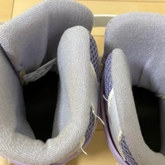 【美品】子供用ローラーブレード（サイズ21〜23cm）パープル系・キズありの画像