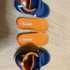 converse コンバース　ベビーシューズ　14.0cm ネイビー　男の子の画像