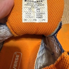 converse コンバース　ベビーシューズ　14.0cm ネイビー　男の子の画像