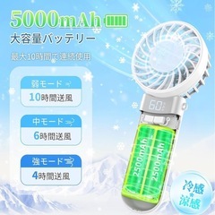 【新品未使用】ハンディファンの画像