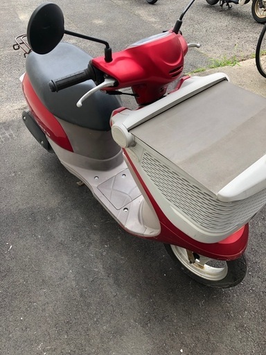 CA4AA スズキ レッツバスケット　原付バイク　広島市中区