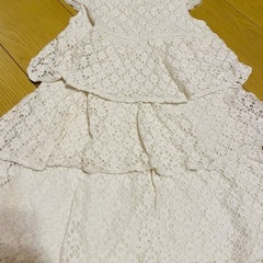 anyFAM エニファム　白　清楚ワンピースの画像