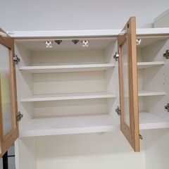 J9920【リユースのサカイ柏店】NITORI　ニトリ　キッチンボード　Nバンダ90KB-LBR　ライトブラウン　クリーニング済み　の画像