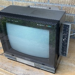 昭和57年製のブラウン管テレビ　東芝