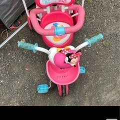 idesミニー三輪車　　汚れ有りますの画像