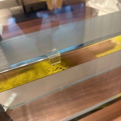 【最終値下げ/早い者勝ち】ガラステーブルの画像