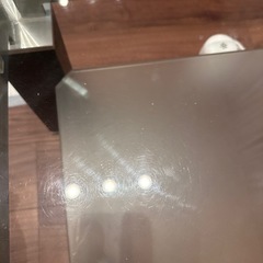 【最終値下げ/早い者勝ち】ガラステーブルの画像