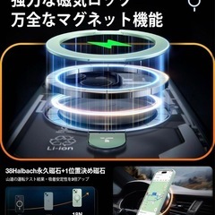 新品✨️ iPhone15 ケース マット グリーン 緑 スタンド 磁力 リングの画像