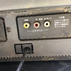 ブラウン管テレビ　C-19M77 昭和60年製造の画像