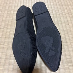 黒　24センチシューズの画像