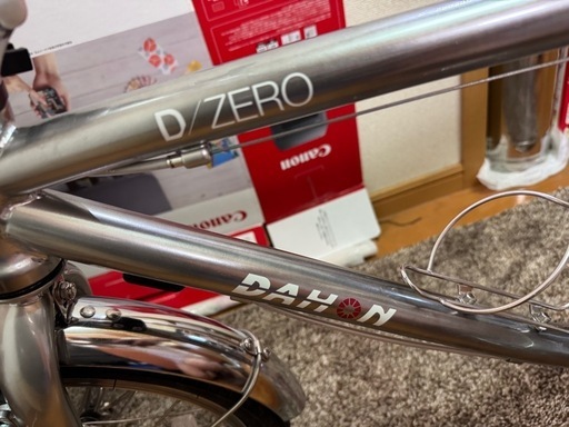 DAHON D-ZERO シルバー オプションパーツ付き