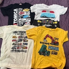 働く車　服セット120〜130サイズの画像