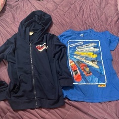 働く車　服セット120〜130サイズの画像