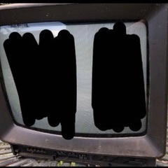 三洋電機　1989年製造の14インチのブラウン管テレビ📺