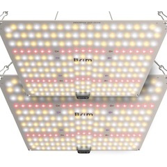 BRIM(ブリム) PANEL A 植物育成ライト LED パネル 【国内ブランド】フルスペクトル IR/UV 搭載 PL-A (2, 45W 温白色)の画像