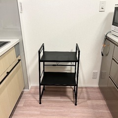 【美品】横幅調整可能レンジ台(台上で使用するタイプ)の画像