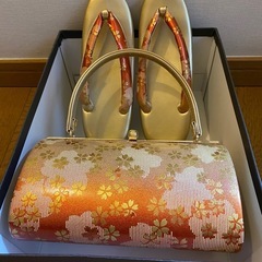 成人式 バッグ&草履セット