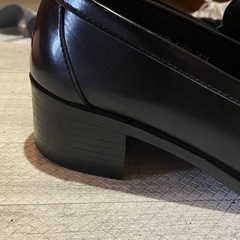 ローファー☆黒色☆24.5cm
の画像