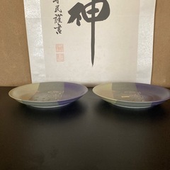 ✨未使用品✨【電子レンジ対応】【陶器製】🐟　中皿 盛鉢 小鉢 菜箸 9点セット  の画像