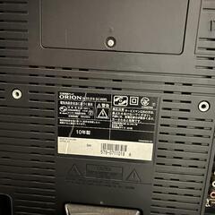 ORION　テレビ　2010年製の画像