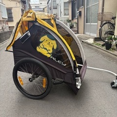 自転車の後ろ荷台