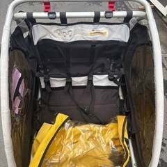 自転車の後ろ荷台の画像