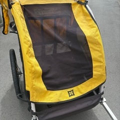 自転車の後ろ荷台の画像