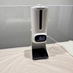 消毒 検温 アルコールディスペンサー