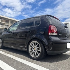 大阪　VW フォルクスワーゲン　ポロ　1.4　エンケイホイール　車高調　低走行の画像