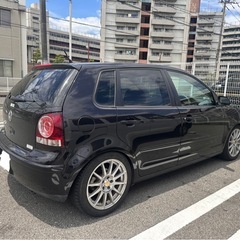 大阪　VW フォルクスワーゲン　ポロ　1.4　エンケイホイール　車高調　低走行の画像