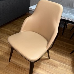 【美品】クッション付チェア4脚セットの画像