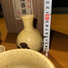 唐津風　太鉄造　酒器揃　2客ずつ　晩酌にの画像