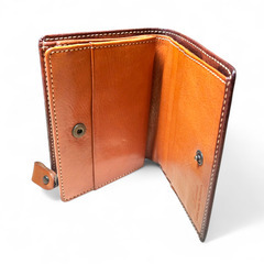 PREGO　二つ折り財布　ブラウンの画像