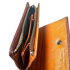 PREGO　二つ折り財布　ブラウンの画像