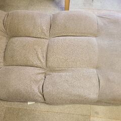 ニトリ ツナガルポケットコイルザイス レガ グレー 1人掛けの画像
